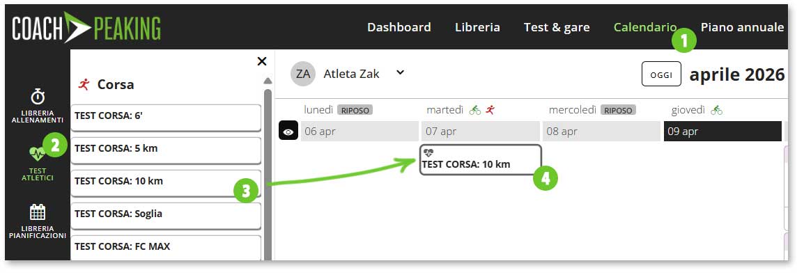 Come usare LT1 e LT2 in CoachPeaking | Guida rapida