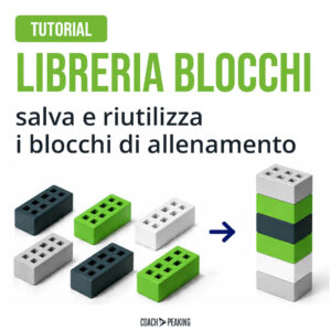 Libreria blocchi di allenamento